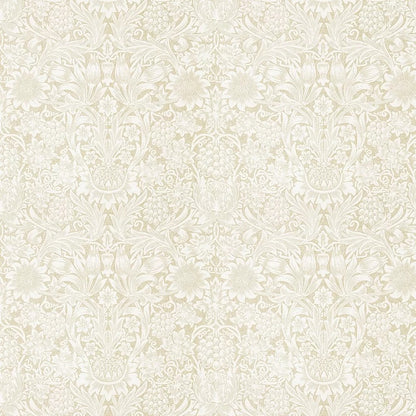Pure Sunflower Wallpaper- Parchment/Gold