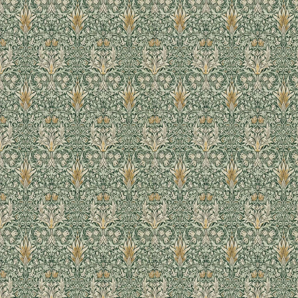 Snakeshead Wallpaper - Morris - Forest/Thyme