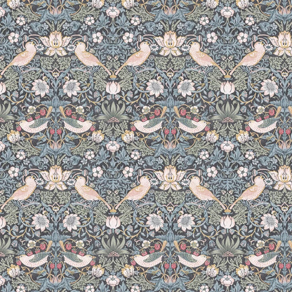 Strawberry Thief Wallpaper - Ink