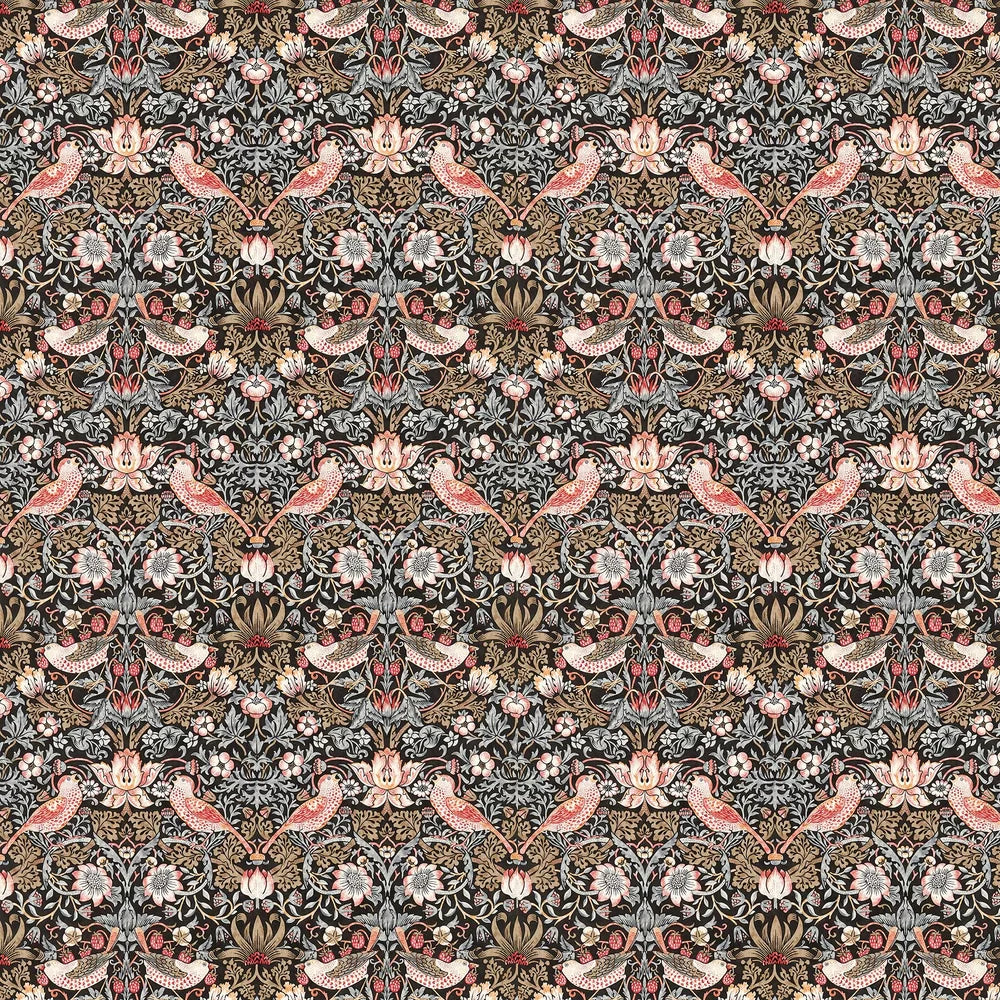 Strawberry Thief Wallpaper - Old Fashioned