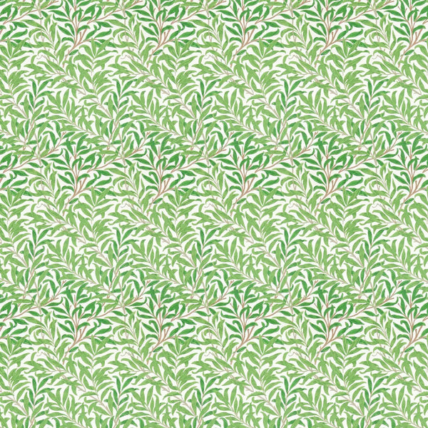 Sample - Willow Boughs Wallpaper - Morris - Leaf Green