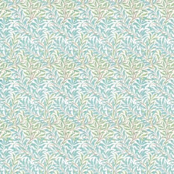 Sample - Willow Boughs Wallpaper - Morris - Willow/Seaglass