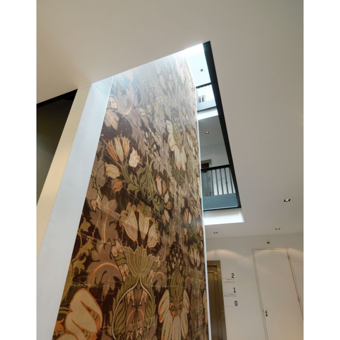 Luther Vintage Floral – Foil Gold Wallpaper