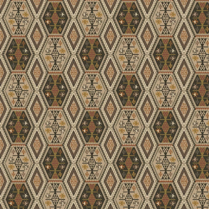 Mulberry Home Buckland Wallpaper - Woodsmoke