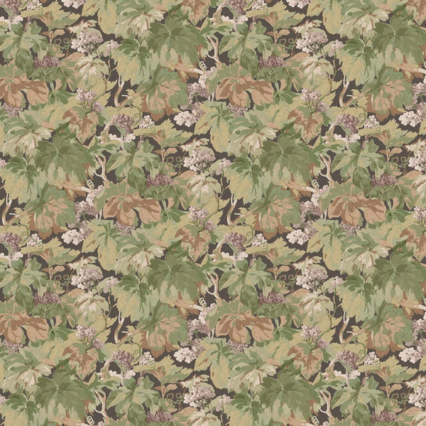 Sample - Country Walk Wallpaper by Mulberry Home - Charcoal