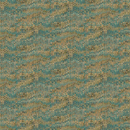 End Paper by Mulberry Home Wallpaper - Teal