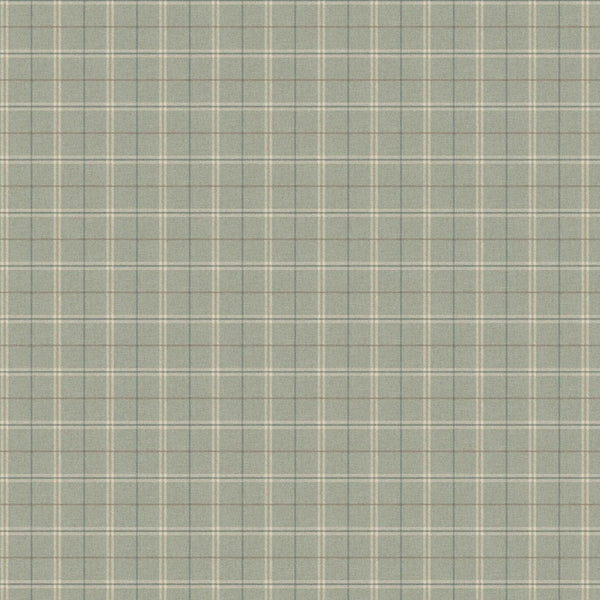 Sample - Islay Wallpaper by Mulberry Home - Aqua