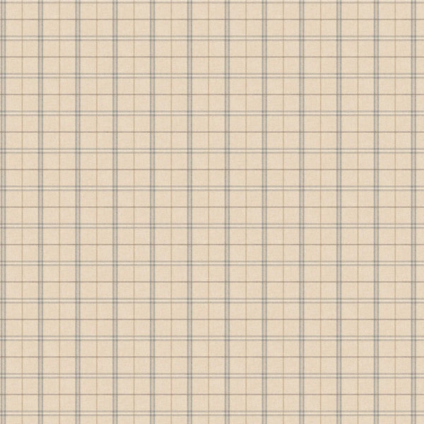 Sample - Islay Wallpaper by Mulberry Home - Soft Blue