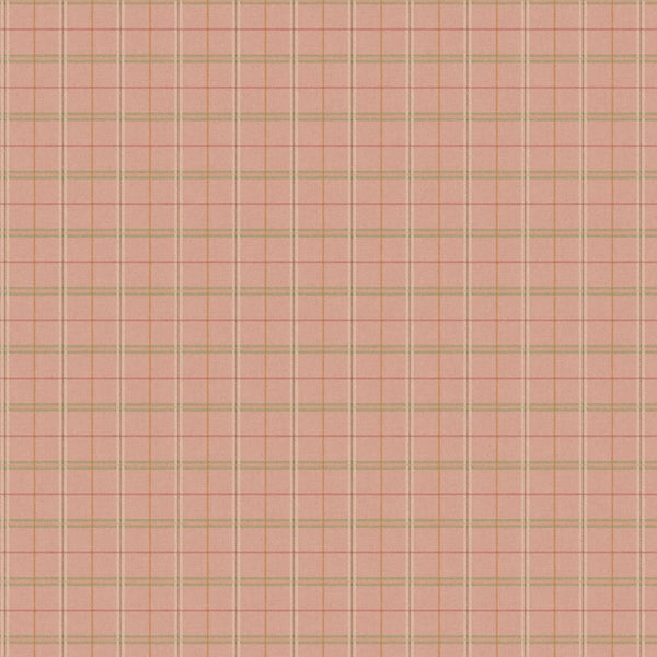 Sample - Islay Wallpaper by Mulberry Home - Tea Rose