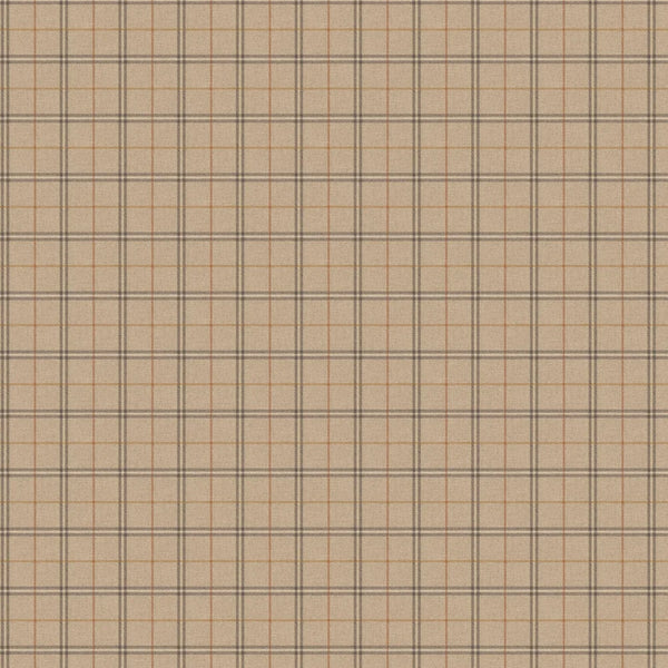 Sample - Islay Wallpaper by Mulberry Home - Woodsmoke