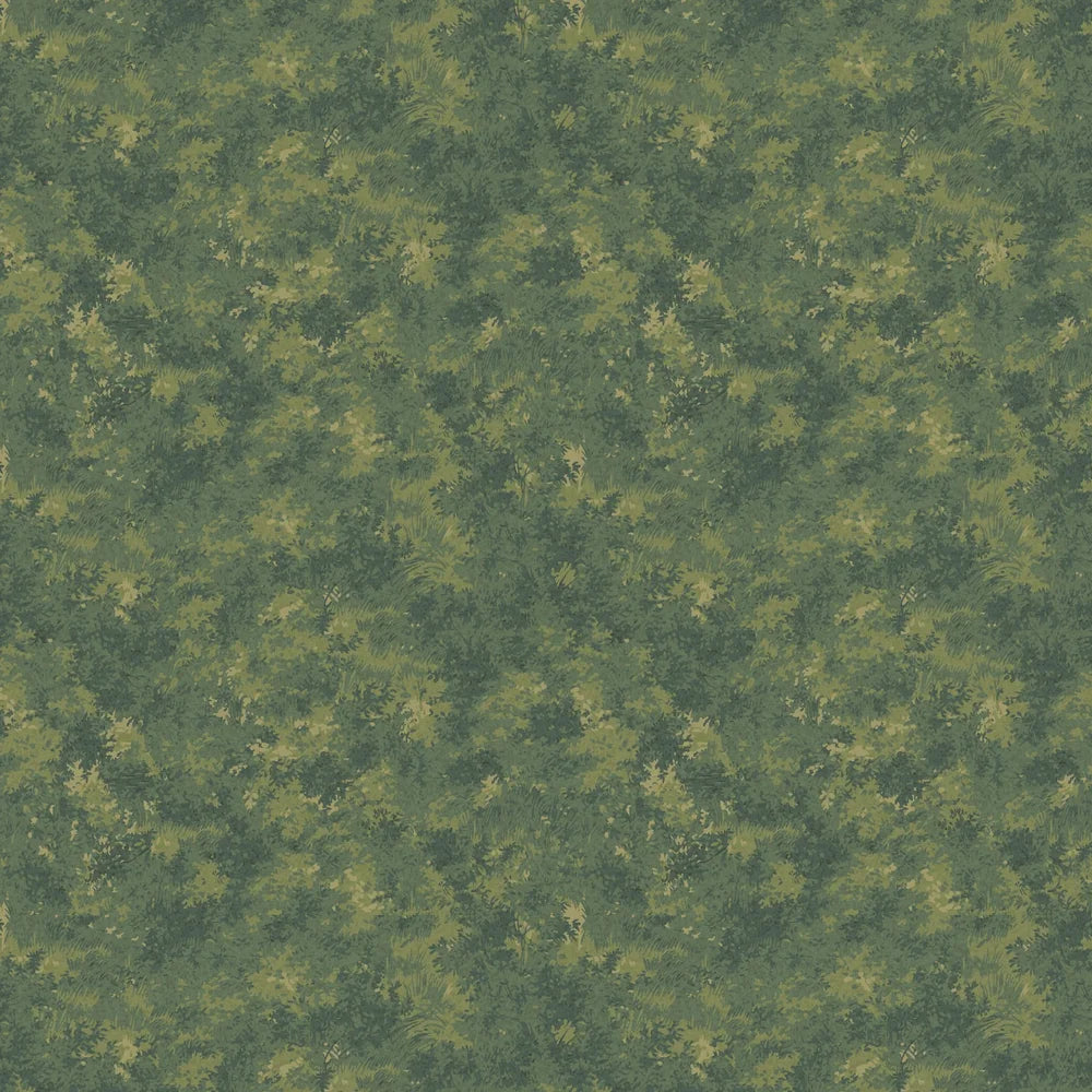 Sample - Mulberry Forest Wallpaper by Mulberry Home - Emerald