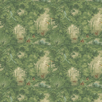 Mulberry Woodland Wallpaper by Mulberry Home - Spring