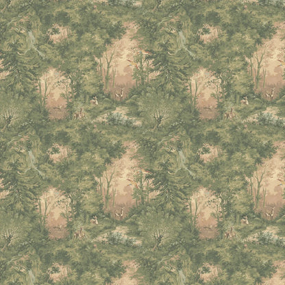Mulberry Woodland Wallpaper by Mulberry Home - Sunrise