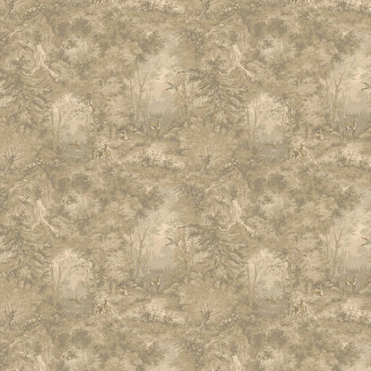 Mulberry Woodland Wallpaper by Mulberry Home - Woodsmoke