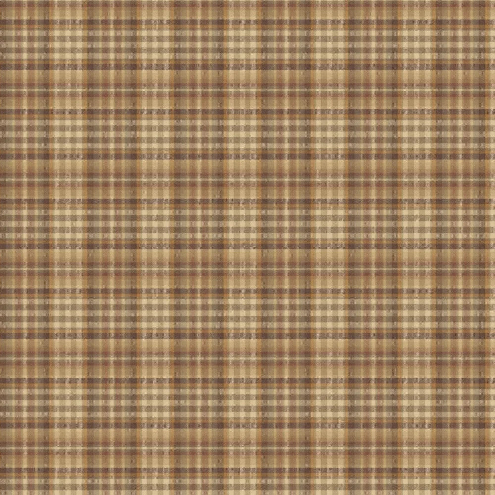Nevis Wallpaper by Mulberry Home - Woodsmoke