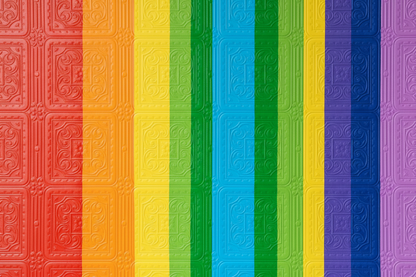 Multicolour Striped Turner Tile Wallpaper