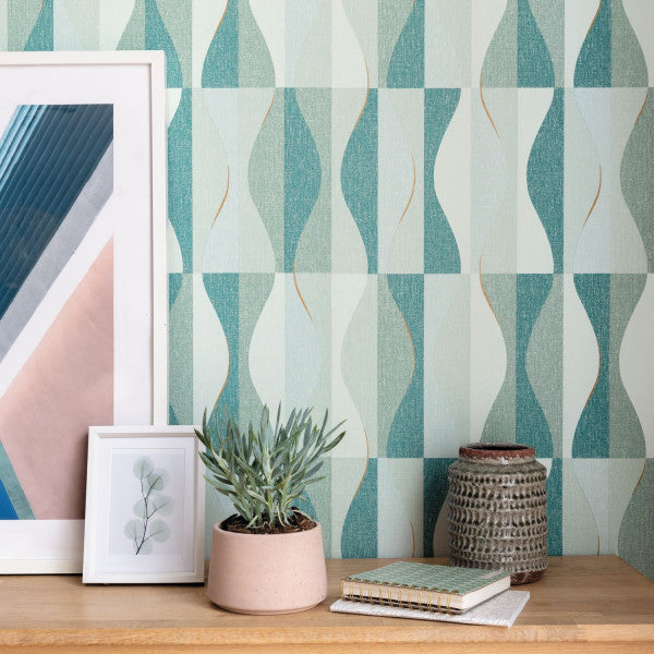 Ondulation Wallpaper (Moove Collection) - 4 Colours