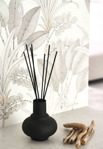 Palma Wallpaper - White