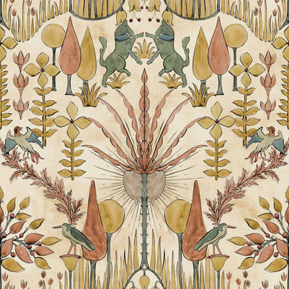 Oasis  Villa Wallpaper - Sand