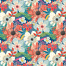 Floral Riot Wallpaper - Ohpopsi - Indigo