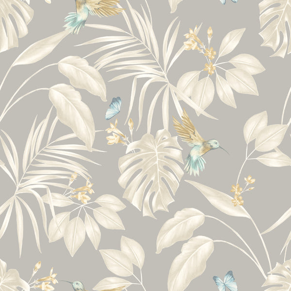Sample - Hummingbird Wallpaper - Ohpopsi - Flint