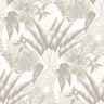 Jungle Cheetah Wallpaper - Ohpopsi - Silver Grey
