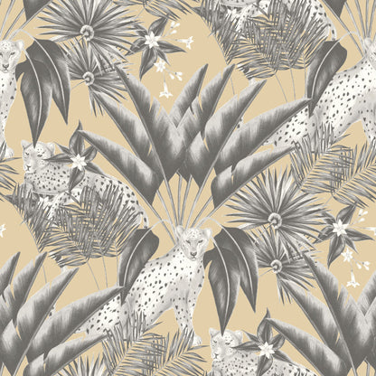 Sample - Jungle Cheetah Wallpaper - Ohpopsi - Ink