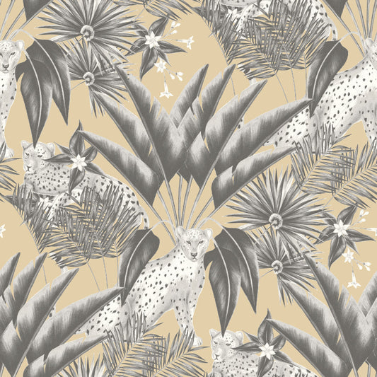 Jungle Cheetah Wallpaper - Ohpopsi - Toffee