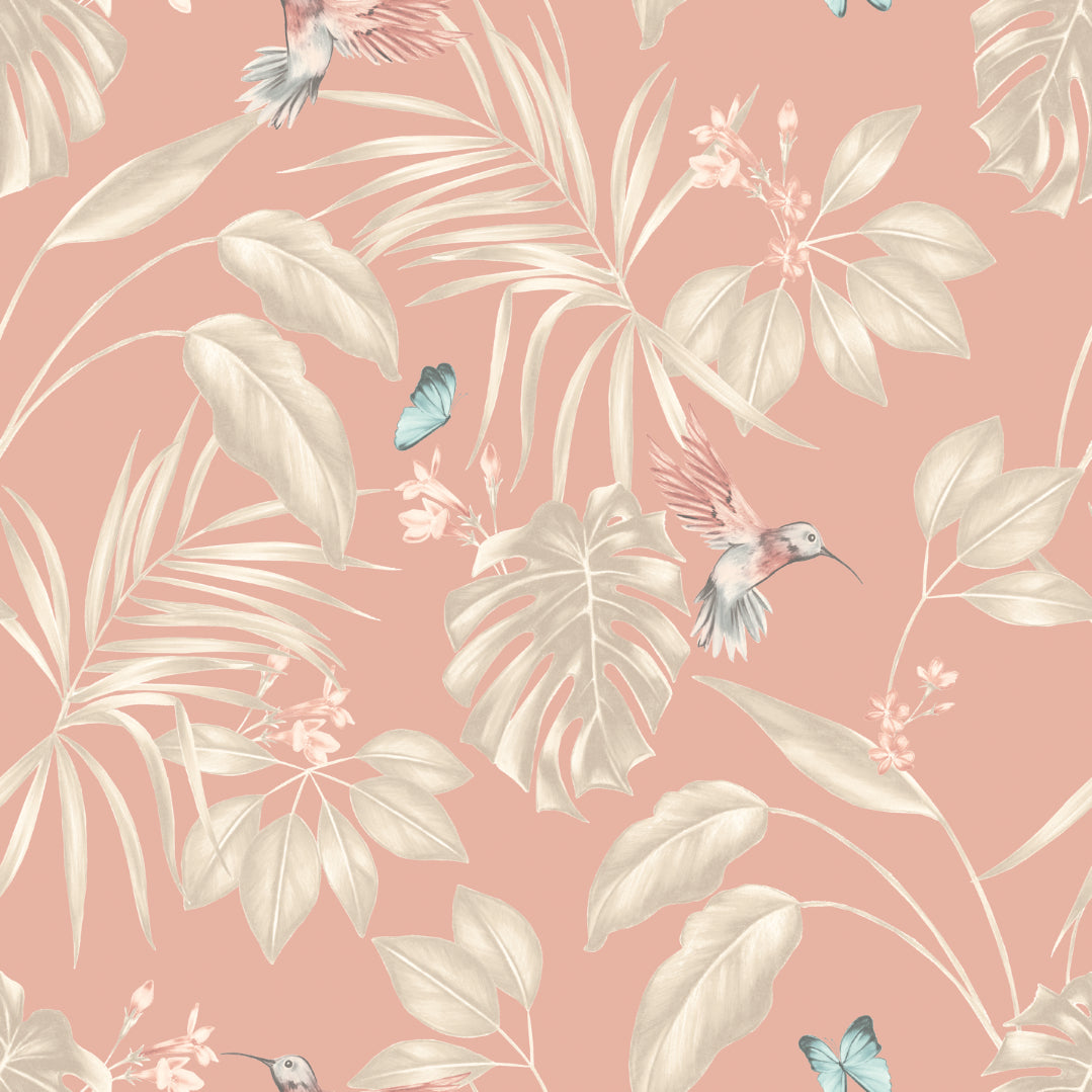 Hummingbird Wallpaper - Ohpopsi - Rosewood