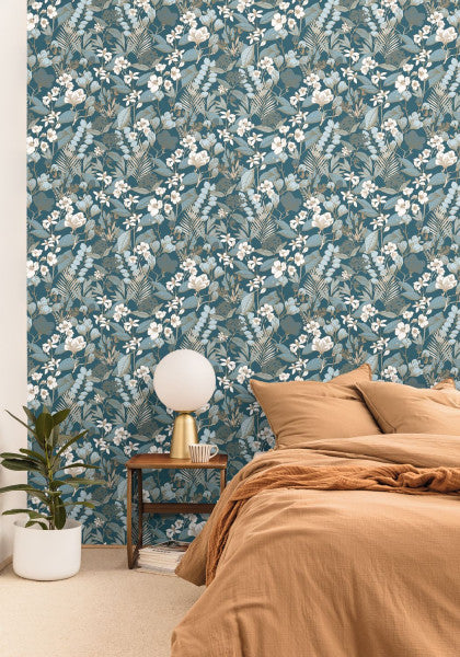 Lovely Field - Teal blue dore