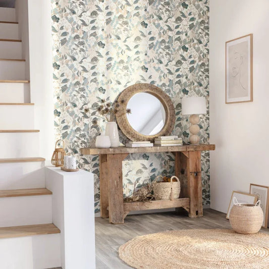Lovely Field - Blue dore fond blanc