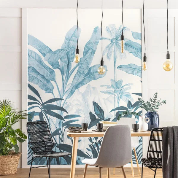 Panoramique Wild And Secret Hybrid Wallpanel - Teal