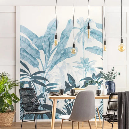 Panoramique Wild And Secret Hybrid Wallpanel - Teal