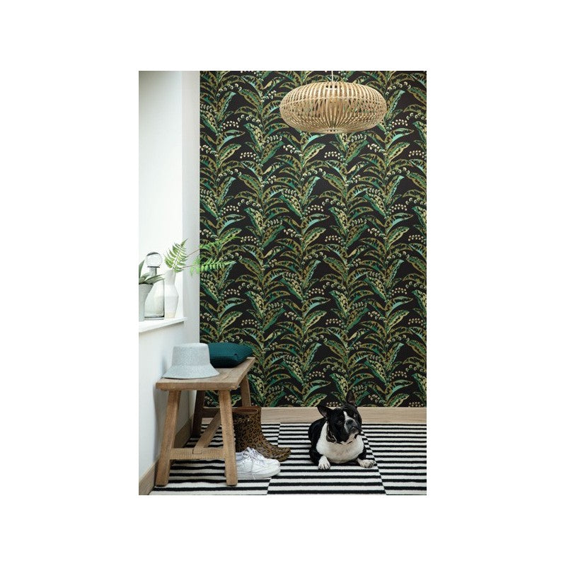 Escapade Epopee Wallpaper - Green
