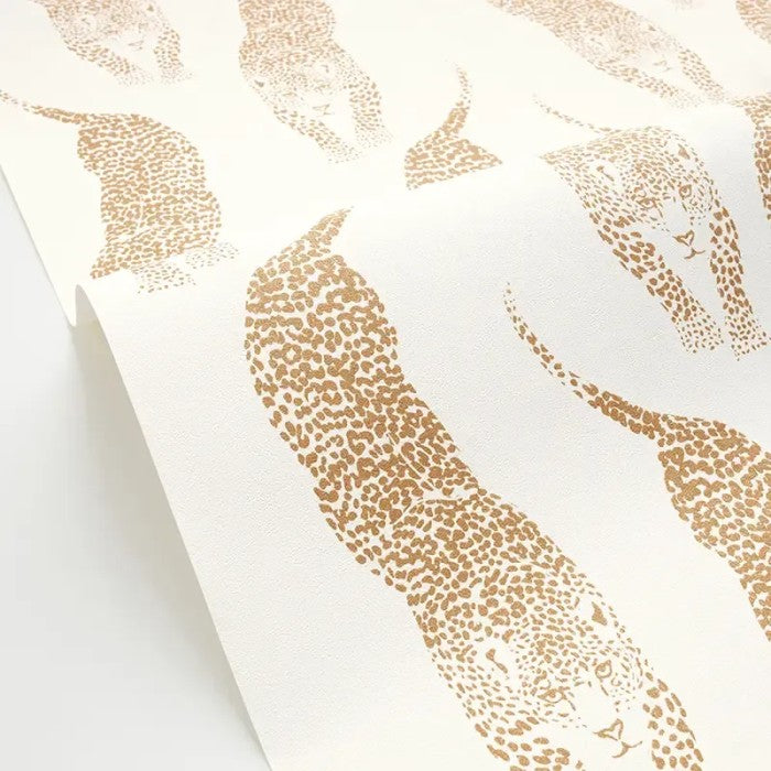 Panthera Wallpaper - White Gold
