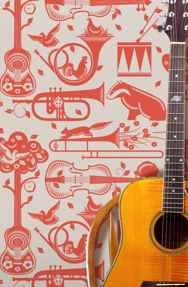 Pet Sounds Wallpaper - Orange