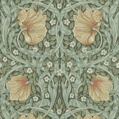 Pimpernel Wallpaper - Bayleaf/Manilla