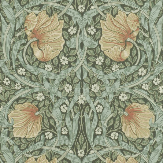 Pimpernel Wallpaper - Bayleaf/Manilla