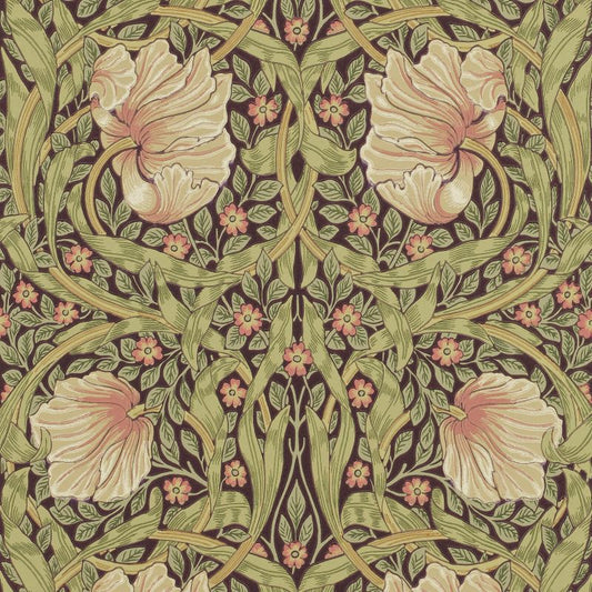 Pimpernel Wallpaper - Bullrush/Russet