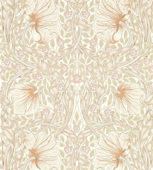 Pimpernel Wallpaper - Cochineal Pink