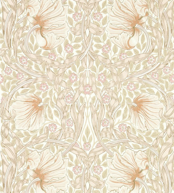 Sample - Pimpernel Wallpaper - Cochineal Pink