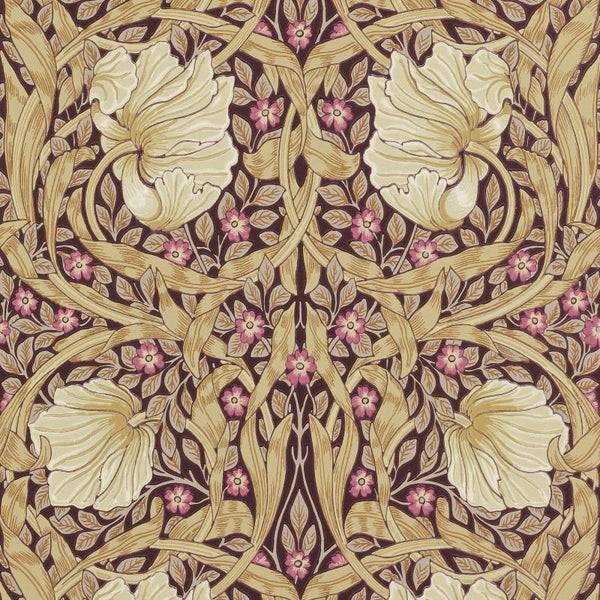 Sample - Pimpernel Wallpaper - Fig/Sisal