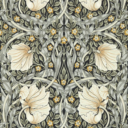 Pimpernel Wallpaper - Ink/Sage