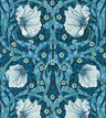 Pimpernel Wallpaper - Midnight/Opal