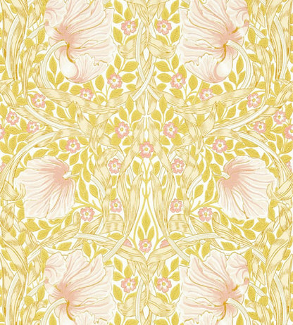 Pimpernel Wallpaper - Sunflower/Pink