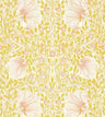 Pimpernel Wallpaper - Sunflower/Pink
