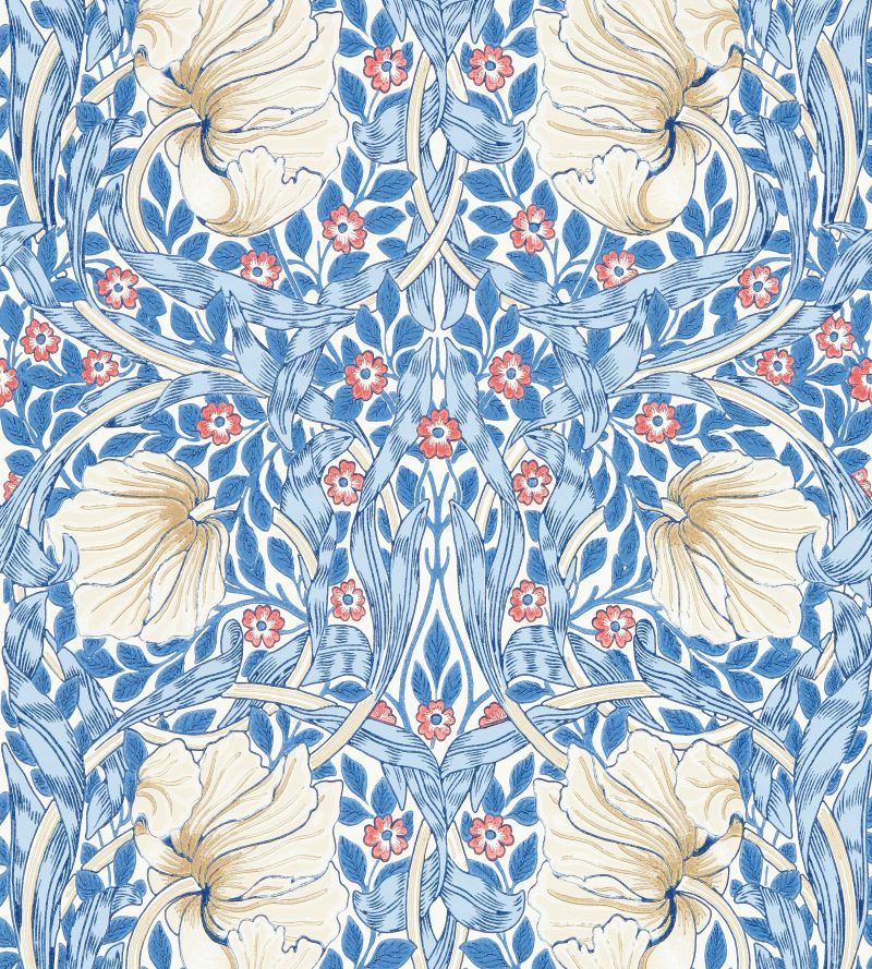 Sample - Pimpernel Wallpaper - Woad