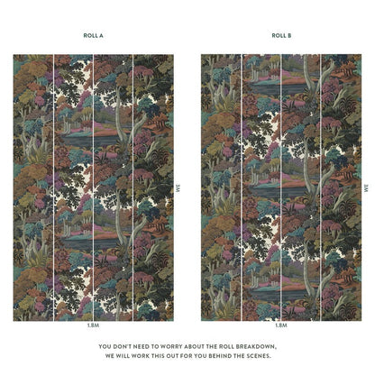 Plantasia Hybrid Mural Wallpaper - House of Hackney - Prism
