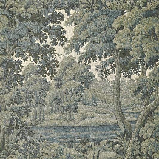 Plantasia Hybrid Mural Wallpaper - House of Hackney - Sage