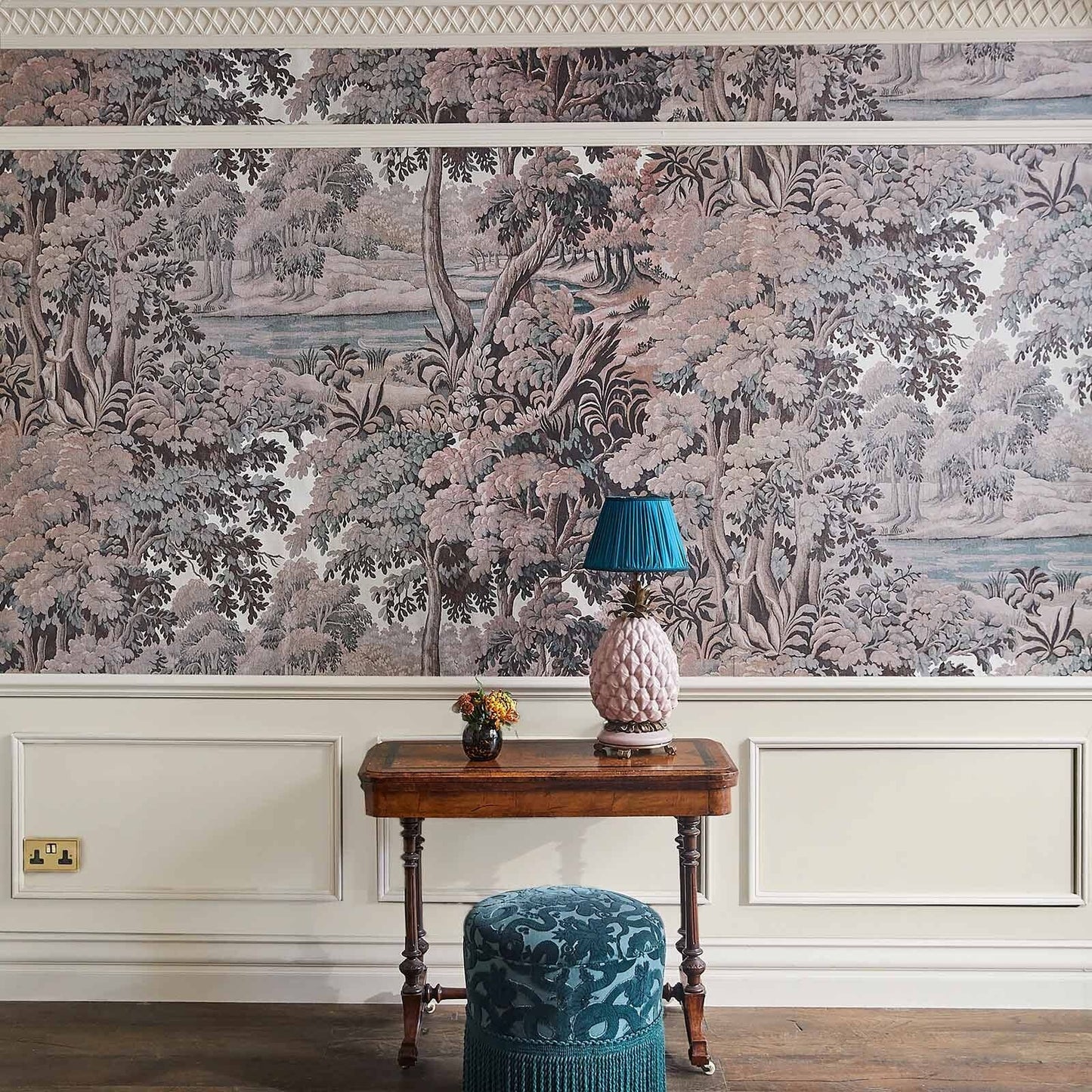 Plantasia Hybrid Mural Wallpaper - House of Hackney - Sienna